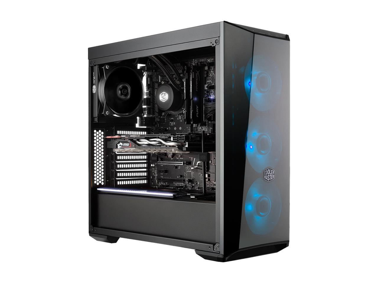 Cooler Master Masterbox Lite 5 Argb Mcw-L5S3-Kgnn-05 Black Steel, Plastic, Tempered Glass Atx Mid Tower Computer Case