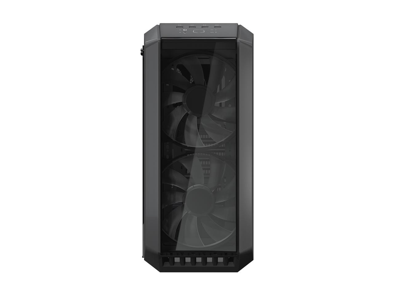Cooler Master Mastercase H500 Argb Airflow Atx Mid-Tower With Mesh & Transparent Front Panel Option