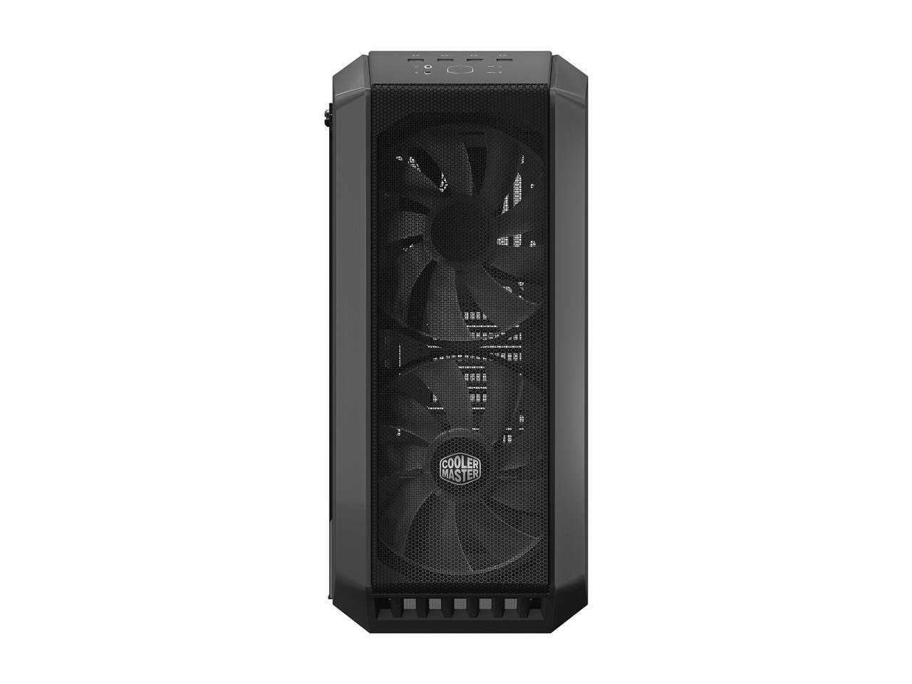 Cooler Master Mastercase H500 Argb Airflow Atx Mid-Tower With Mesh & Transparent Front Panel Option