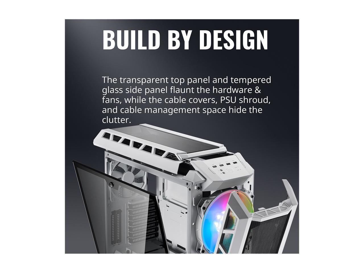 Cooler Master Mastercase H500P Mesh Argb Airflow Atx Mid-Tower