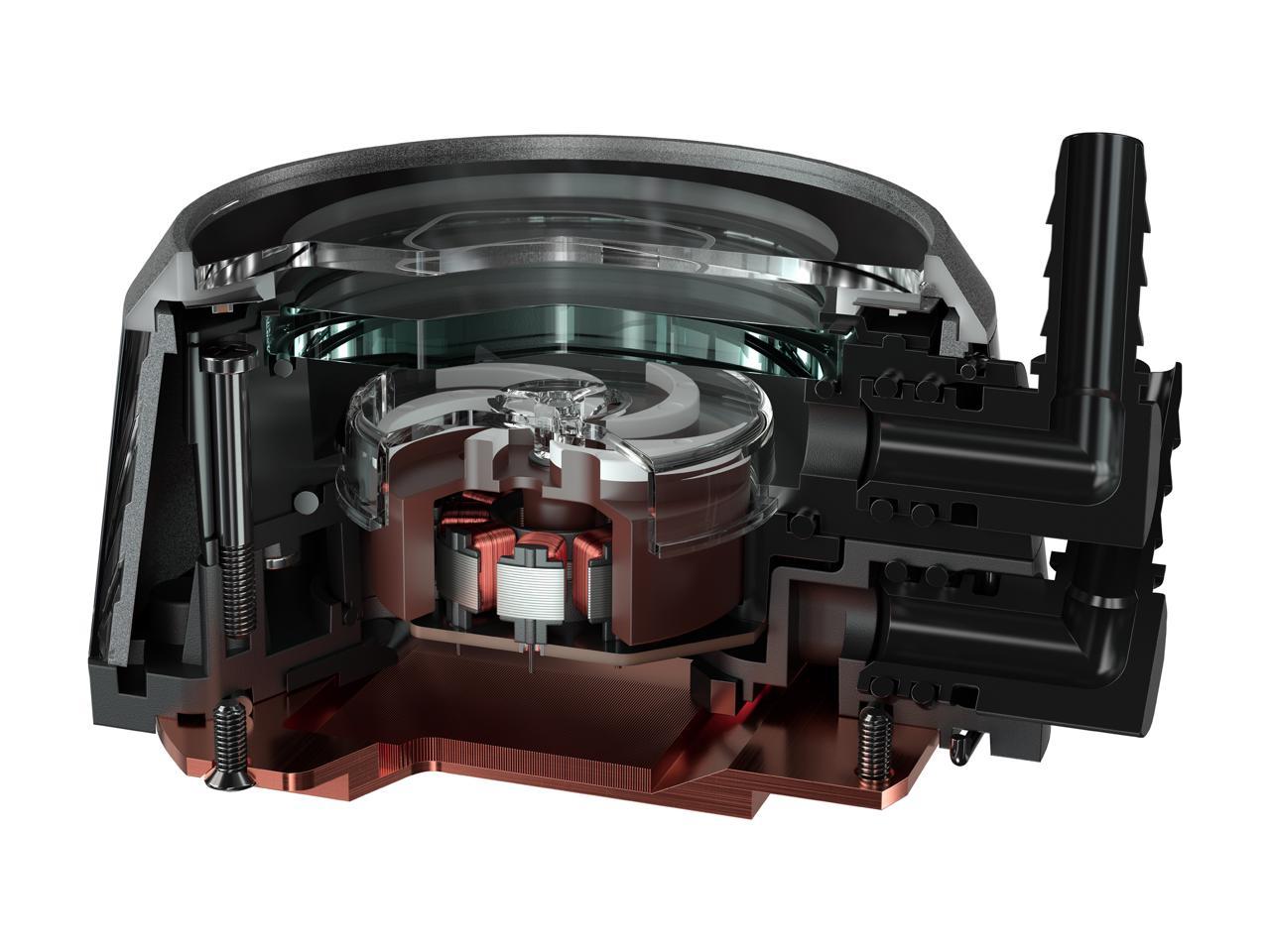 Cooler Master Masterliquid Ml240P Mirage Argb Close-Loop Aio Cpu Liquid Cooler, 240 Radiator,