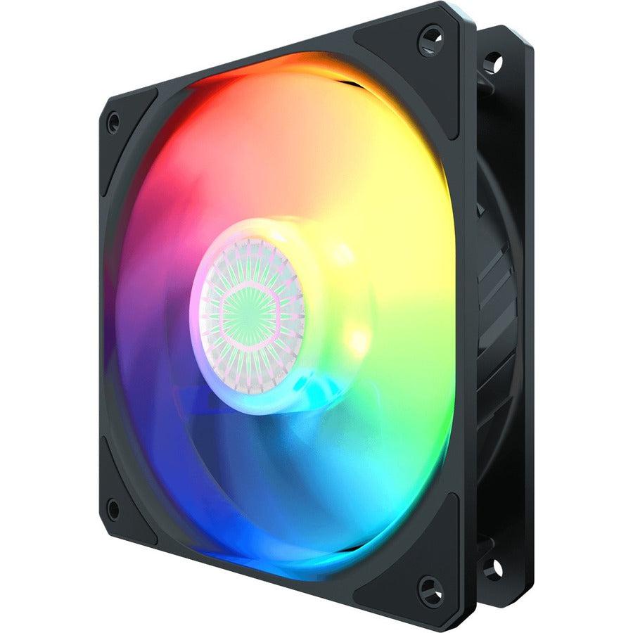 Cooler Master Mfx-B2Dn-18Npa-R1 Sickleflow 120 V2 Addressable Rgb Square Frame Fan, Individually