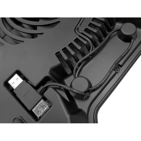 Cooler Master NotePal X-Slim - Ultra-Slim Laptop Cooling Pad with 160mm Fan (R9-NBC-XSLI-GP)