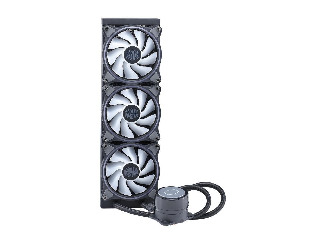 Coolermaster Masterliquid Ml360 Illusion, Translucent Dome, 3Rd Gen Dual Chamber Pump, 240 Radiator,