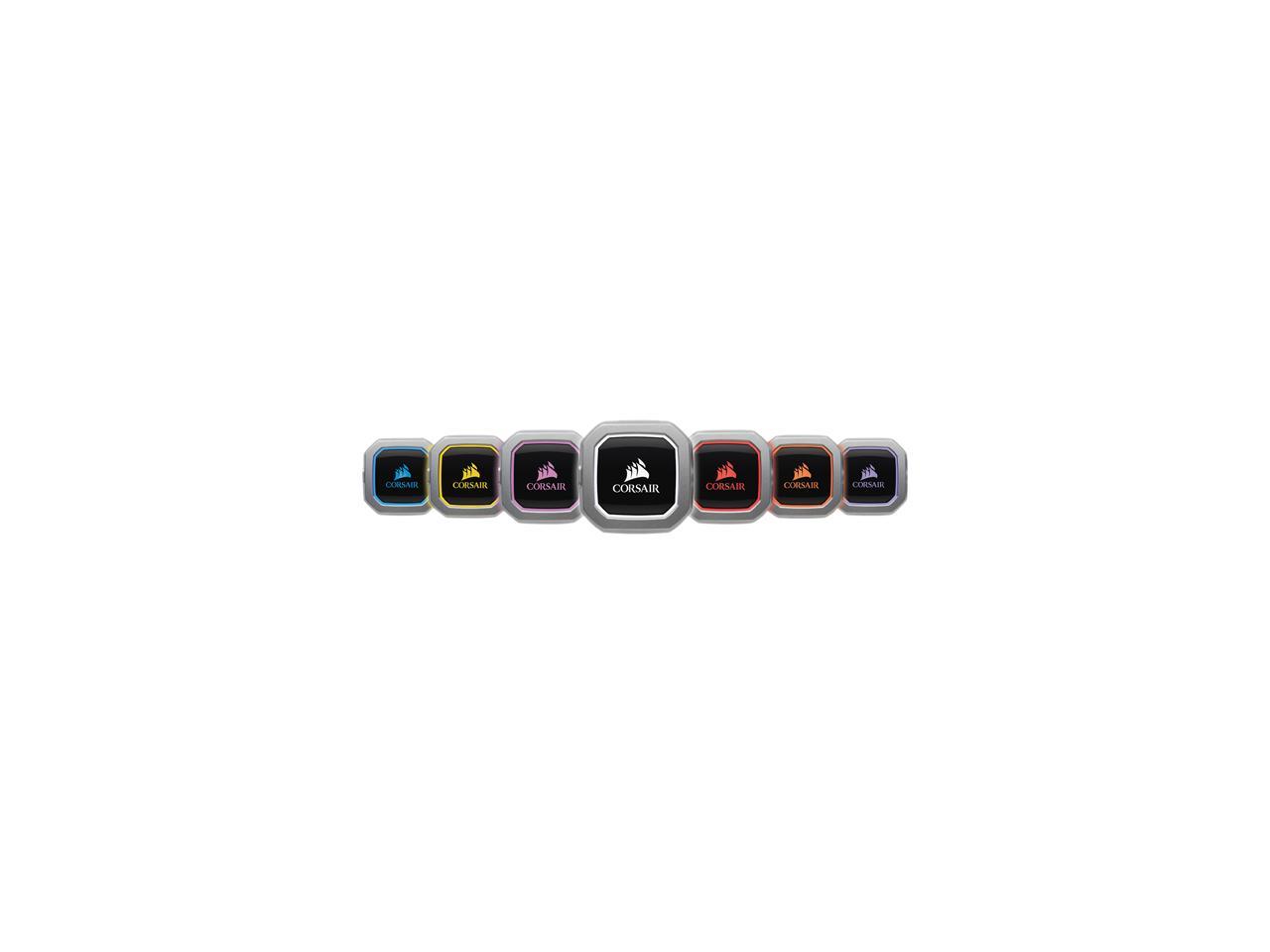 Corsair Hydro Series, H115I Pro Rgb, Cw-9060032-Ww, 280Mm, Dual 140Mm Ml Pwm Fans, Advanced Rgb