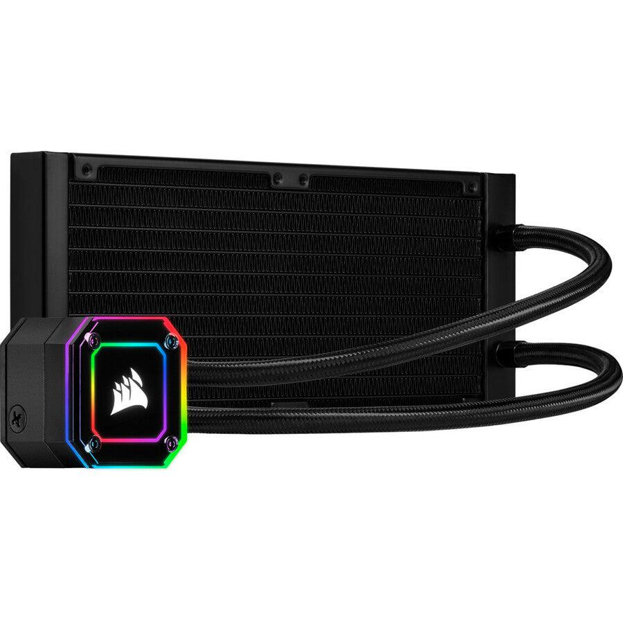 Corsair Hydro Series, Icue H100I Elite Capellix, 240Mm Radiator, Dual Ml120 Rgb Pwm Fans, Powerful Icue Software, Liquid Cpu Cooler, Cw-9060046-Ww