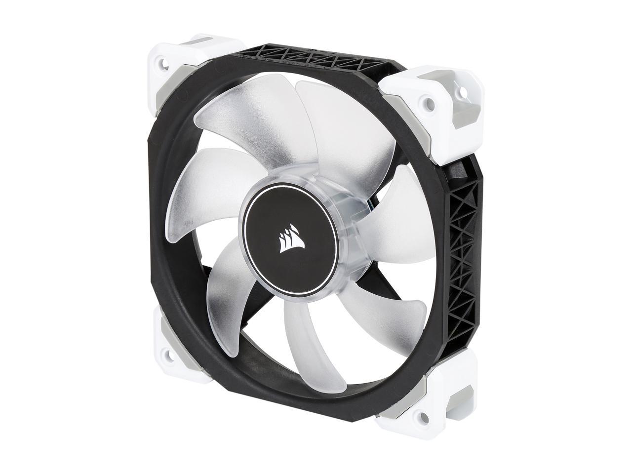 Corsair Ml120 Pro Led Co-9050041-Ww 120Mm White Led 120Mm Premium Magnetic Levitation Pwm Fan