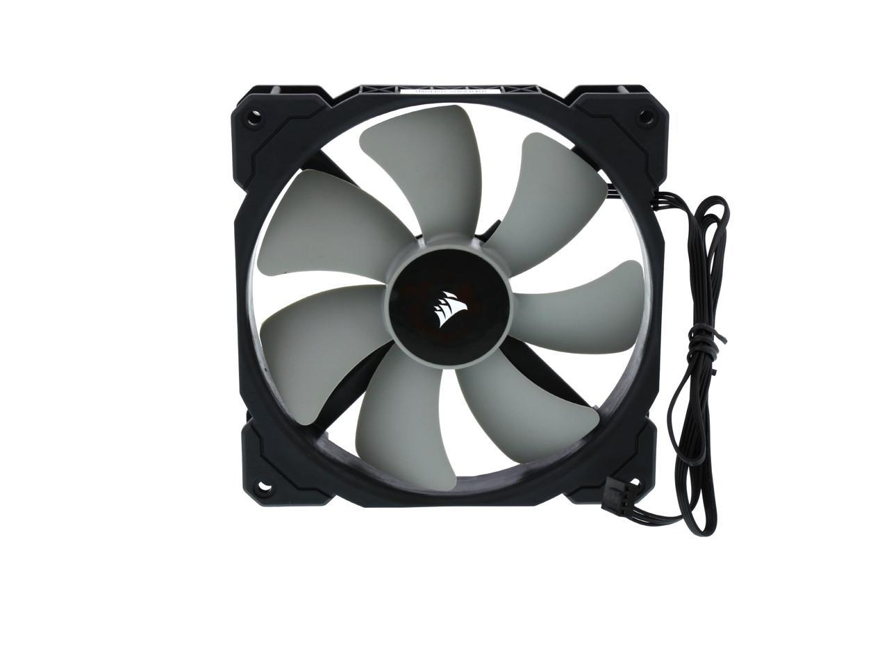Corsair Ml140 Co-9050044-Ww 140Mm Premium Magnetic Levitation Pwm Fan Black (2-Pack)