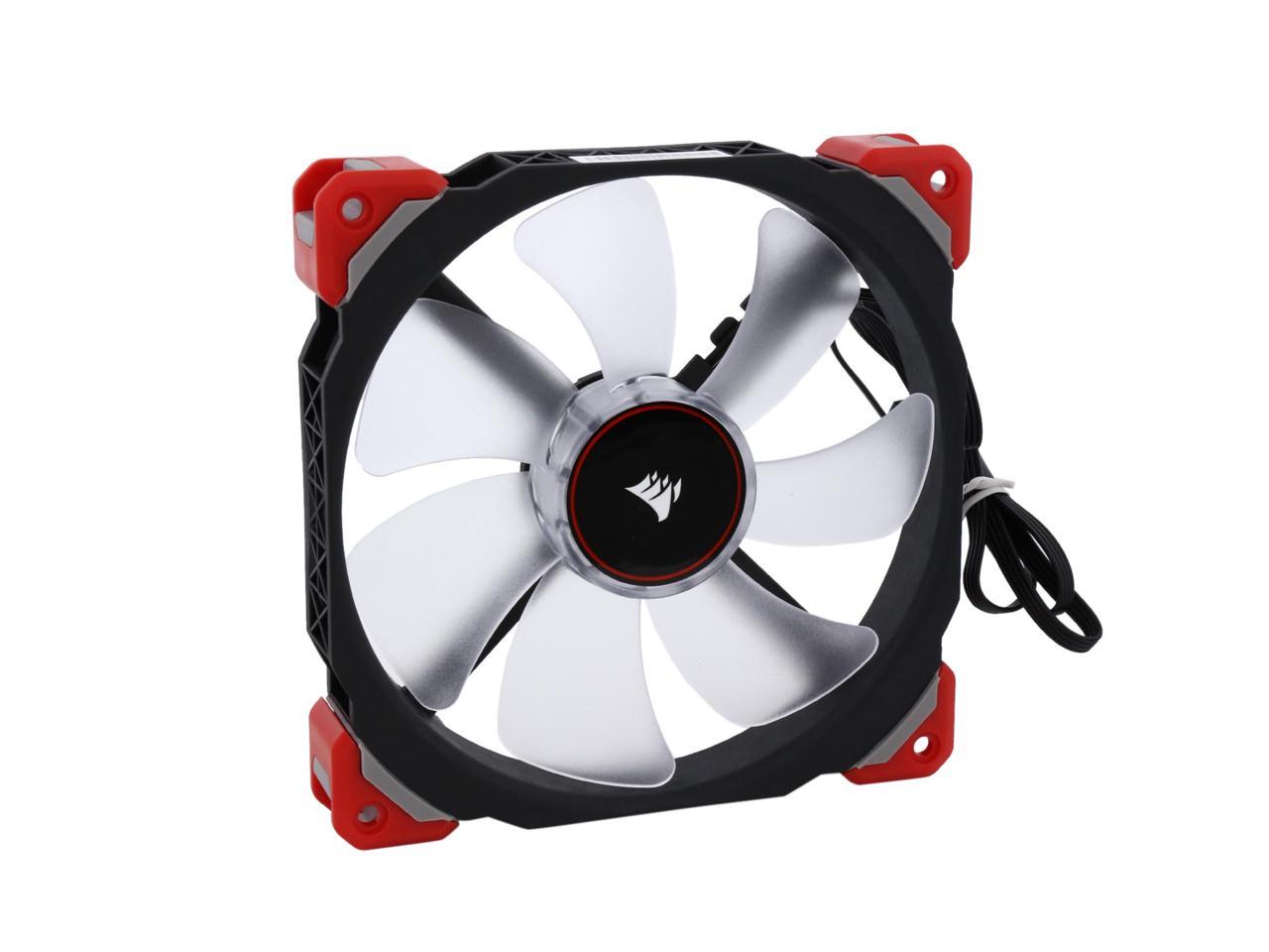 Corsair Ml140 Pro Led Co-9050047-Ww 140Mm Premium Magnetic Levitation Pwm Fan Red
