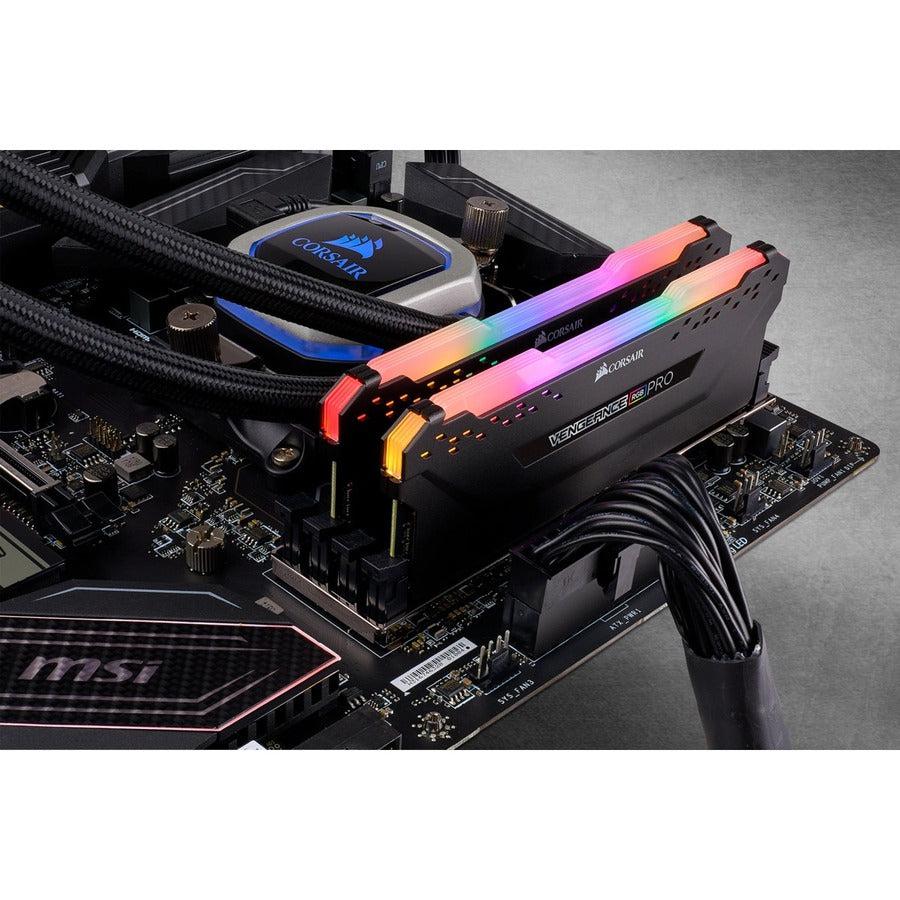 Corsair Vengeance RGB Pro 32GB (2 x 16GB) DDR4 SDRAM Memory Kit CMW32GX4M2E3200C16