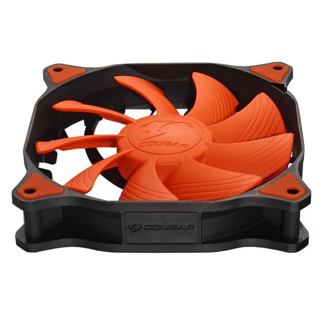 Cougar Vortex Cf-V12H 120Mm Hydro Dynamic Bearing (Fluid) Case Fan (Orange)