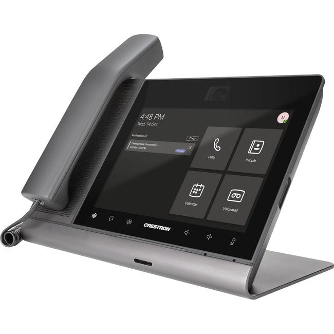 Crestron Flex UC-P8-T-C-HS IP Phone - Corded/Cordless - Corded/Cordless - Wi-Fi, Bluetooth - Desktop, Wall Mountable 6511681