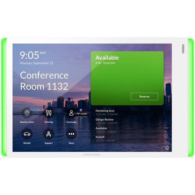 Crestron TSS-770-T-W-S-LB KIT Room Scheduling Touch Screen 6511779