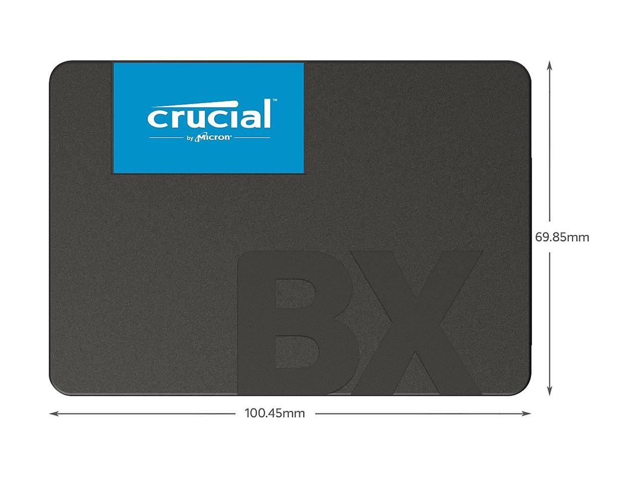 Crucial BX500 2 TB Solid State Drive - 2.5 Internal - SATA (SATA/600)" CT2000BX500SSD1