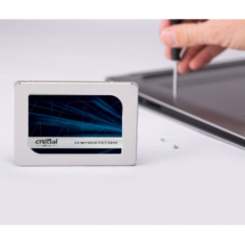 Crucial MX500 500 GB Solid State Drive - 2.5 Internal - SATA (SATA/600)" CT500MX500SSD1
