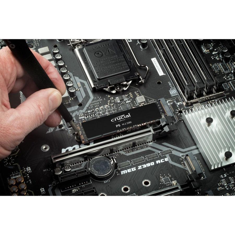 Crucial P5 1Tb 3D Nand Nvme Internal Ssd, Up To 3400 Mb/S - Ct1000P5Ssd8