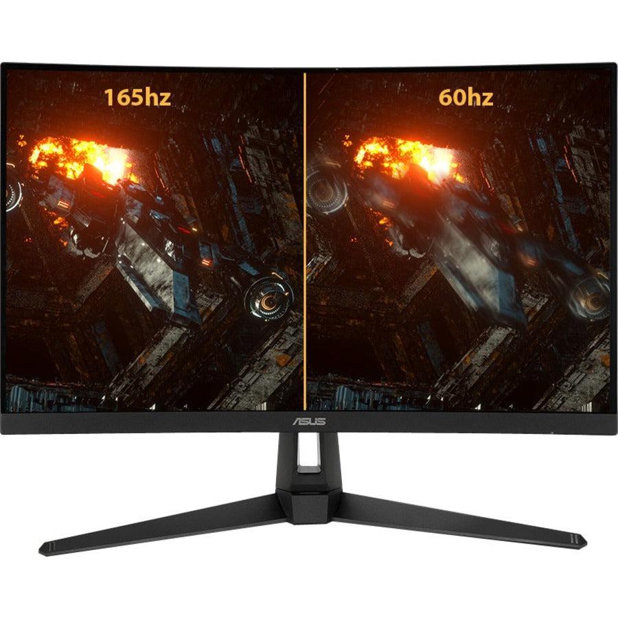 Curved Gaming Monitor 27-Inch WQHD 165Hz - ASUS TUF Gaming VG27WQ1B | TechSoft