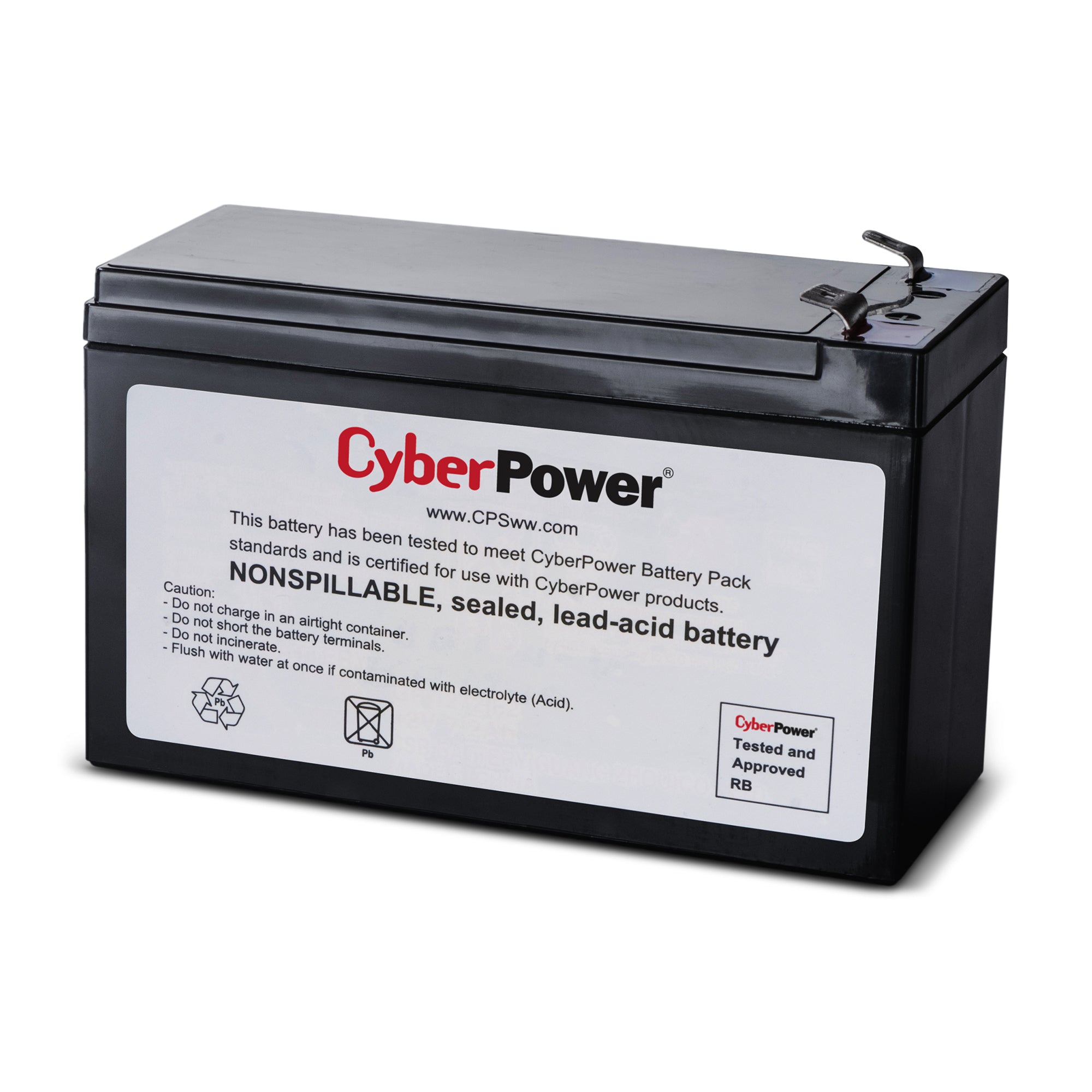 Cyberpower Rb1270C Ups Battery Sealed Lead Acid (Vrla) 12 V 7 Ah