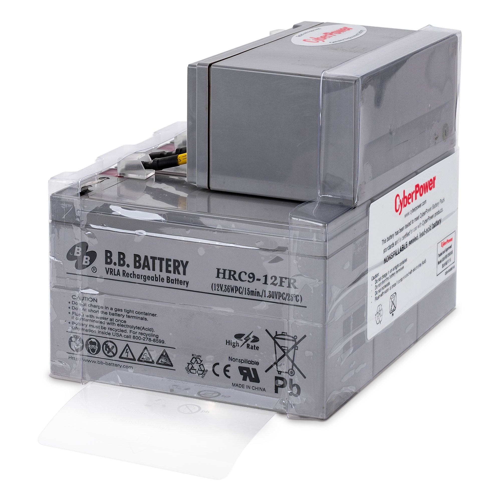 Cyberpower Rb1290X4K Ups Battery Sealed Lead Acid (Vrla) 12 V 9 Ah
