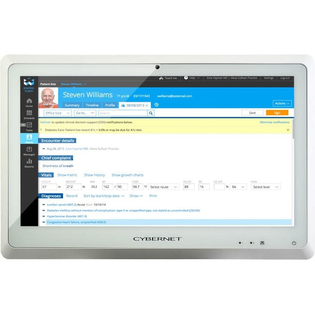Cybernet CYBERMED-PX22 22 Class LCD Touchscreen Monitor - 16:9"