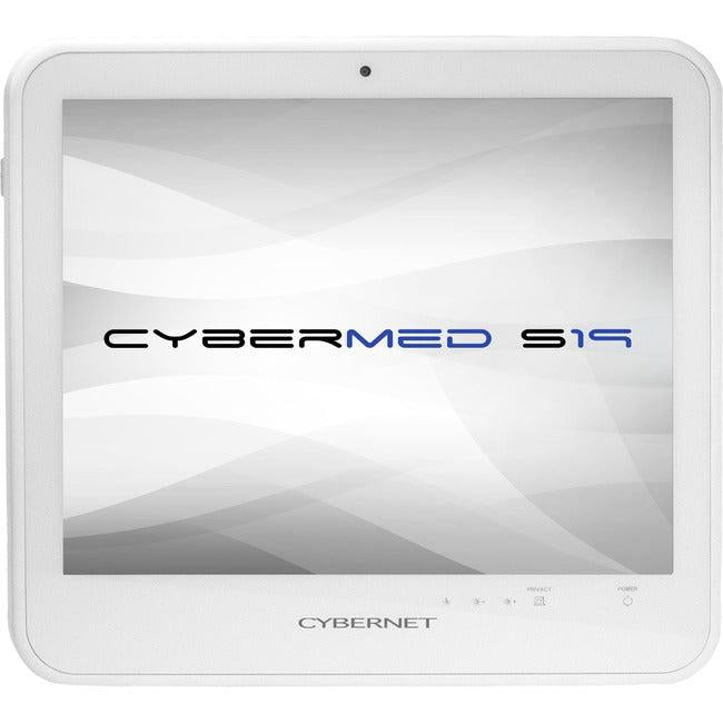 Cybernet CyberMed S S19 All-in-One Computer - Intel Core i5 6th Gen i5-6200U - 8 GB - 128 GB SSD - 19 SXGA Touchscreen - Desktop - White" CYBERMED-S19