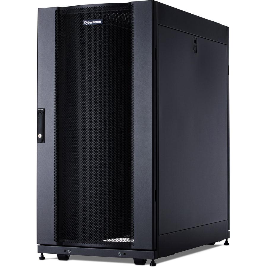 Cyberpower Cr24U11001 Rack Cabinet 24U Freestanding Rack Black