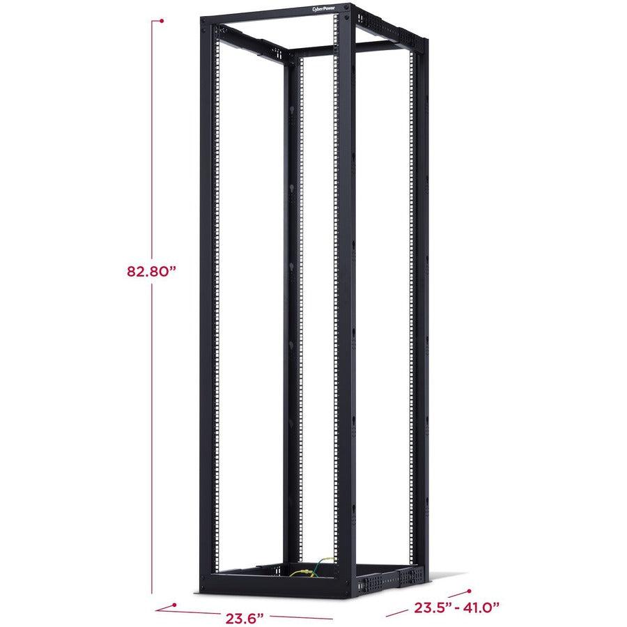 Cyberpower Cr45U40001 Rack Cabinet 45U Freestanding Rack Black