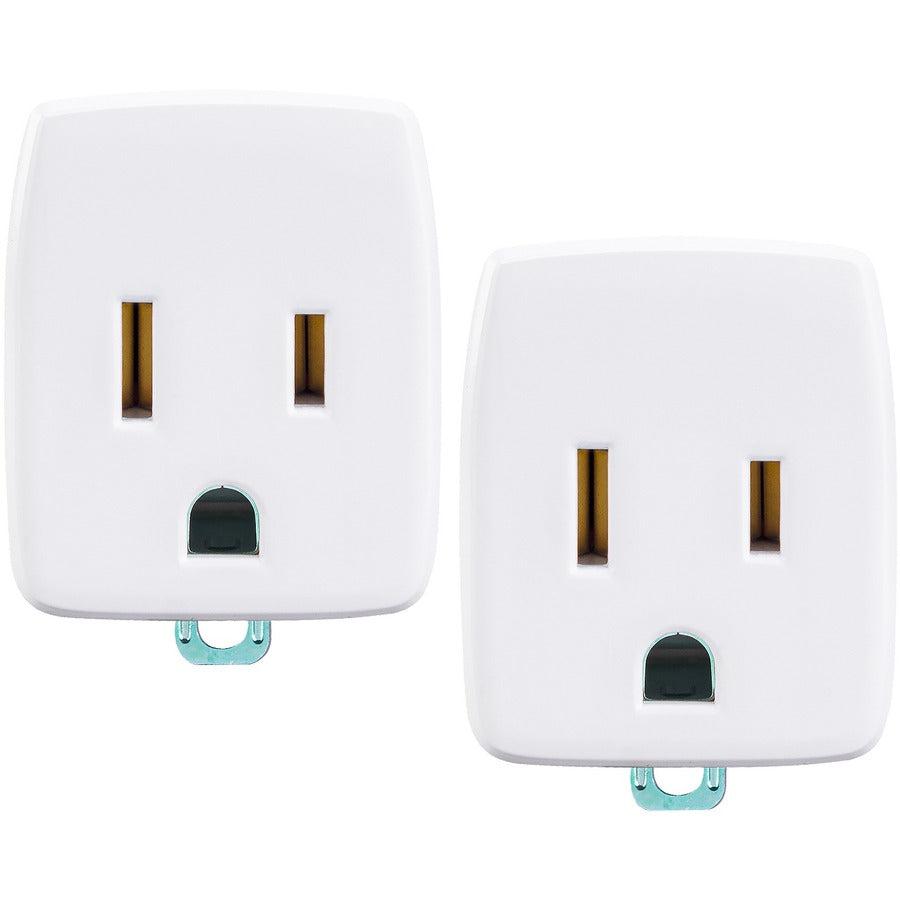 Cyberpower Gt1W2Pk Power Plug Adapter Nema 5-15P Nema 5-15R White