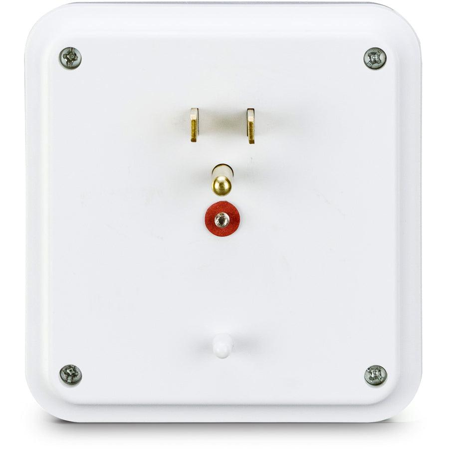 Cyberpower Gt600L Power Plug Adapter Nema 5-15P Nema 5-15R White