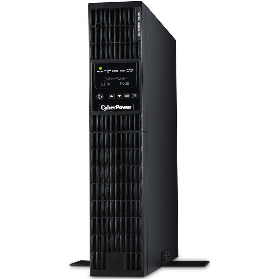 Cyberpower Ol1500Rtxl2U Uninterruptible Power Supply (Ups) Double-Conversion (Online) 1.5 Kva 1350 W 8 Ac Outlet(S)