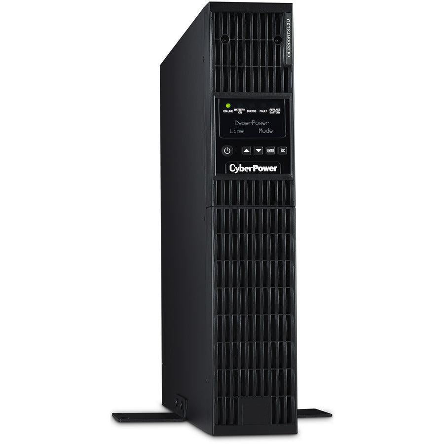 Cyberpower Ol2200Rtxl2U Uninterruptible Power Supply (Ups) 2.2 Kva 1800 W 7 Ac Outlet(S)