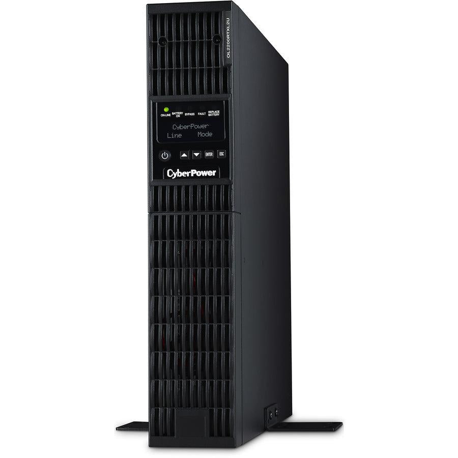 Cyberpower Ol2200Rtxl2U Uninterruptible Power Supply (Ups) 2.2 Kva 1800 W 7 Ac Outlet(S)