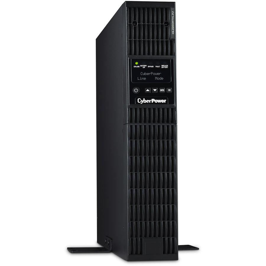 Cyberpower Ol2200Rtxl2Un Uninterruptible Power Supply (Ups) Double-Conversion (Online) 2.2 Kva 1800 W 7 Ac Outlet(S)