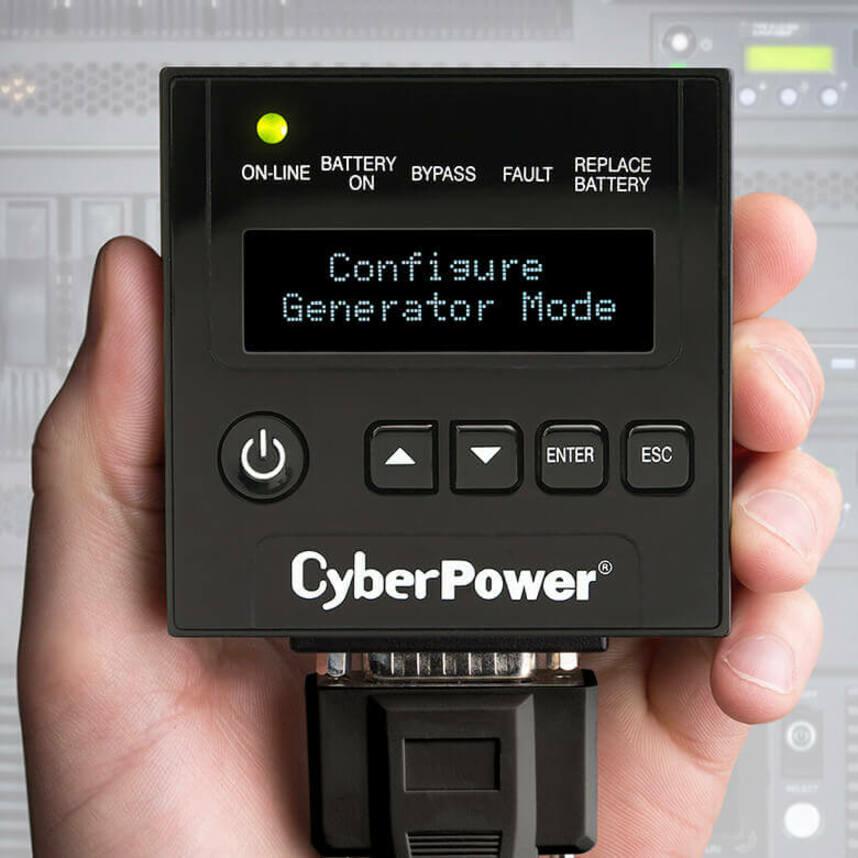 Cyberpower Ol3000Rtxl2Uhvn Uninterruptible Power Supply (Ups) Double-Conversion (Online) 3 Kva 2700 W 3 Ac Outlet(S)