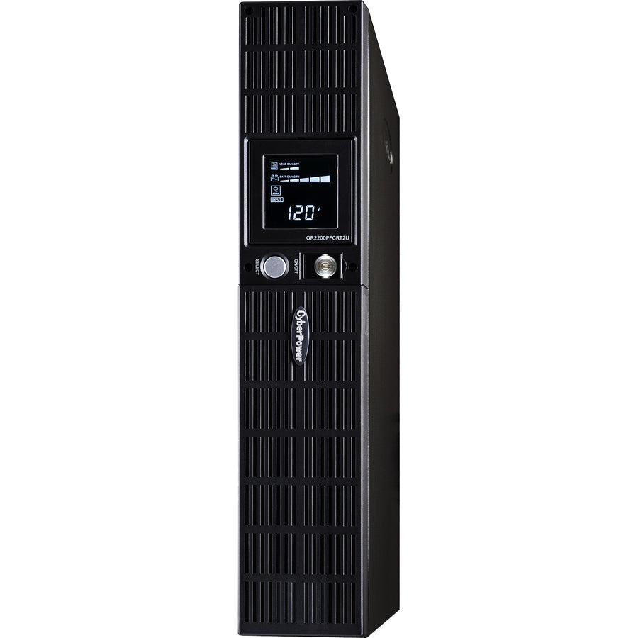Cyberpower Or2200Pfcrt2U Uninterruptible Power Supply (Ups) 2 Kva 1320 W 8 Ac Outlet(S)