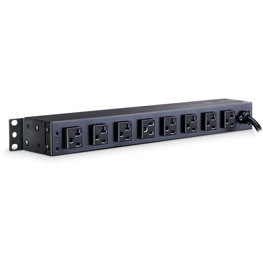 Cyberpower Pdu20M2F8R Power Distribution Unit (Pdu) 10 Ac Outlet(S) 1U Black