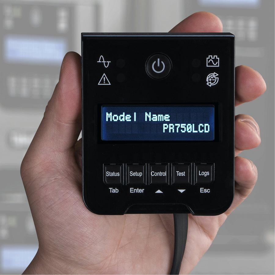 Cyberpower Pr750Lcd Uninterruptible Power Supply (Ups) Line-Interactive 0.75 Kva 525 W 6 Ac Outlet(S)