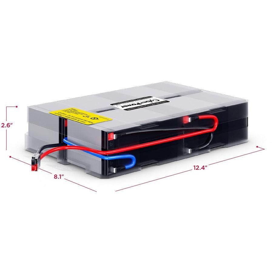 Cyberpower Rb1270X4F Ups Battery Sealed Lead Acid (Vrla) 12 V 7 Ah