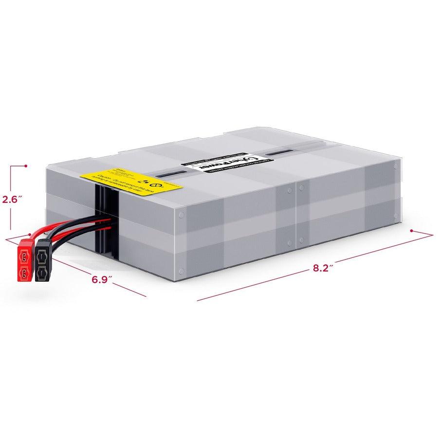 Cyberpower Rb1270X4G Ups Battery Sealed Lead Acid (Vrla) 12 V 7 Ah