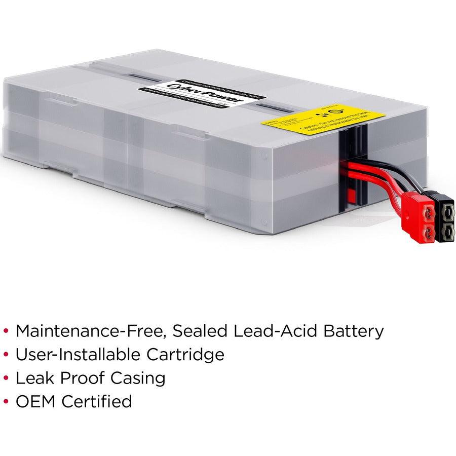 Cyberpower Rb1270X4G Ups Battery Sealed Lead Acid (Vrla) 12 V 7 Ah