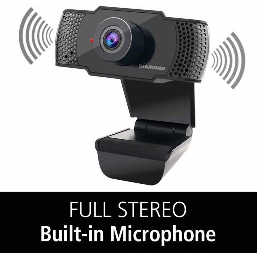 DIAMOND Webcam - 2 Megapixel - 30 fps - USB 2.0 WC1080
