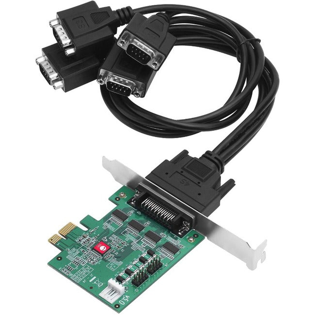 DP CYBERSERIAL 4S PCIE RS-232 FOUR SERIAL PORTS TO PCI EXPRESS JJ-E40011-S5