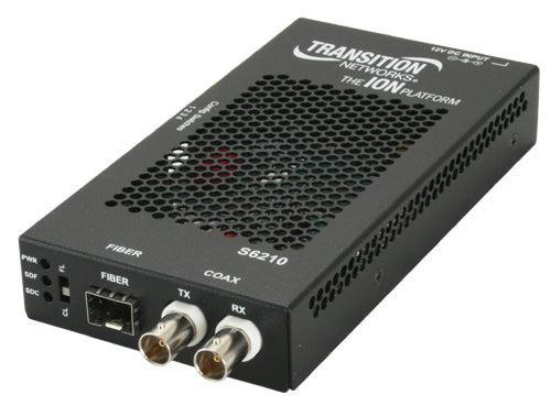 DS3 T3 E3 Media Converter - Coaxial to SFP Signal Conversion | TechSoft S6210-3040-NA
