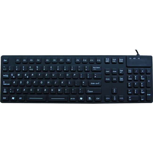 DSI WATERPROOF IP68 INDUSTRIAL USB KEYBOARD WITH NUMBER PAD KB-JH-IKB105