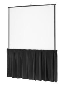 Da-Lite Black Tripod Skirt
