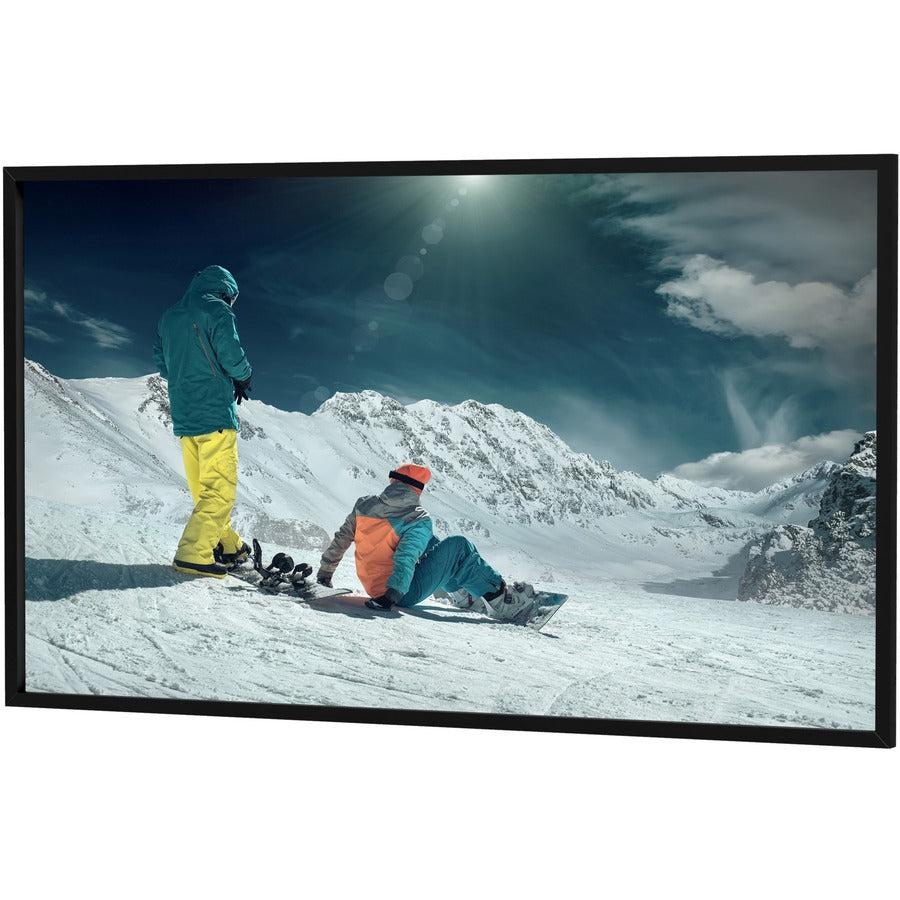 Da-Lite Da-Snap 70351V Fixed Frame Projection Screen - Professional Wall Mount | TecISoft