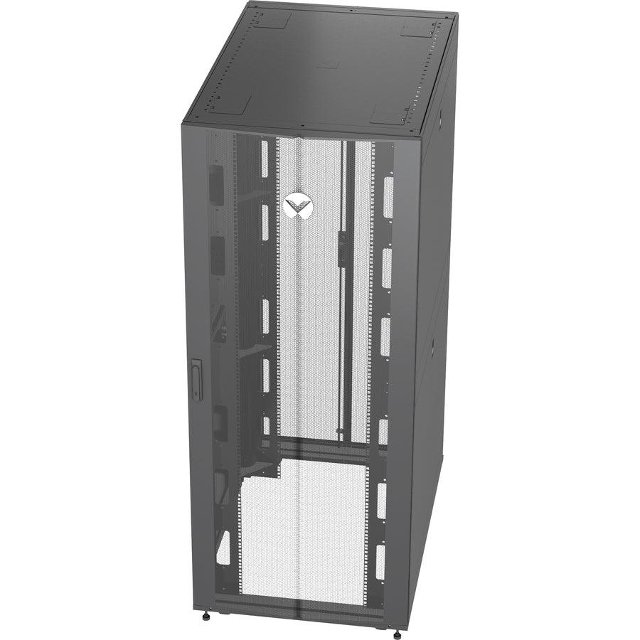 Data Center Server Rack - 48U Cabinet with Perforated Doors | Vertiv VR3307