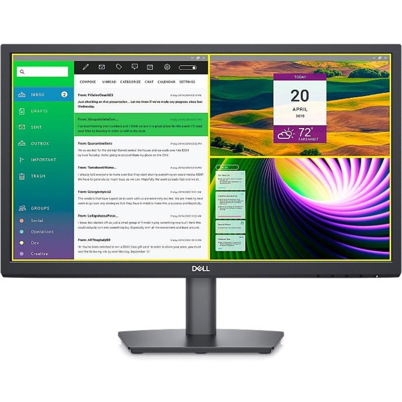 Dell 22 Monitor E2223HV - Affordable FHD VA Display | 22 Inch DELL-E2223HV