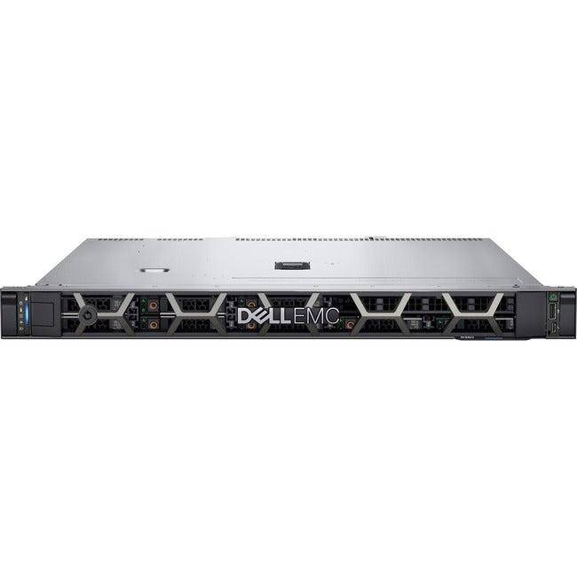 Dell Emc Poweredge R350 1U Rack-Mountable Server - 1 X Intel Xeon E-2314 2.80 Ghz - 8 Gb Ram - 480 Gb Ssd - 12Gb/S Sas, Serial Ata/600 Controller