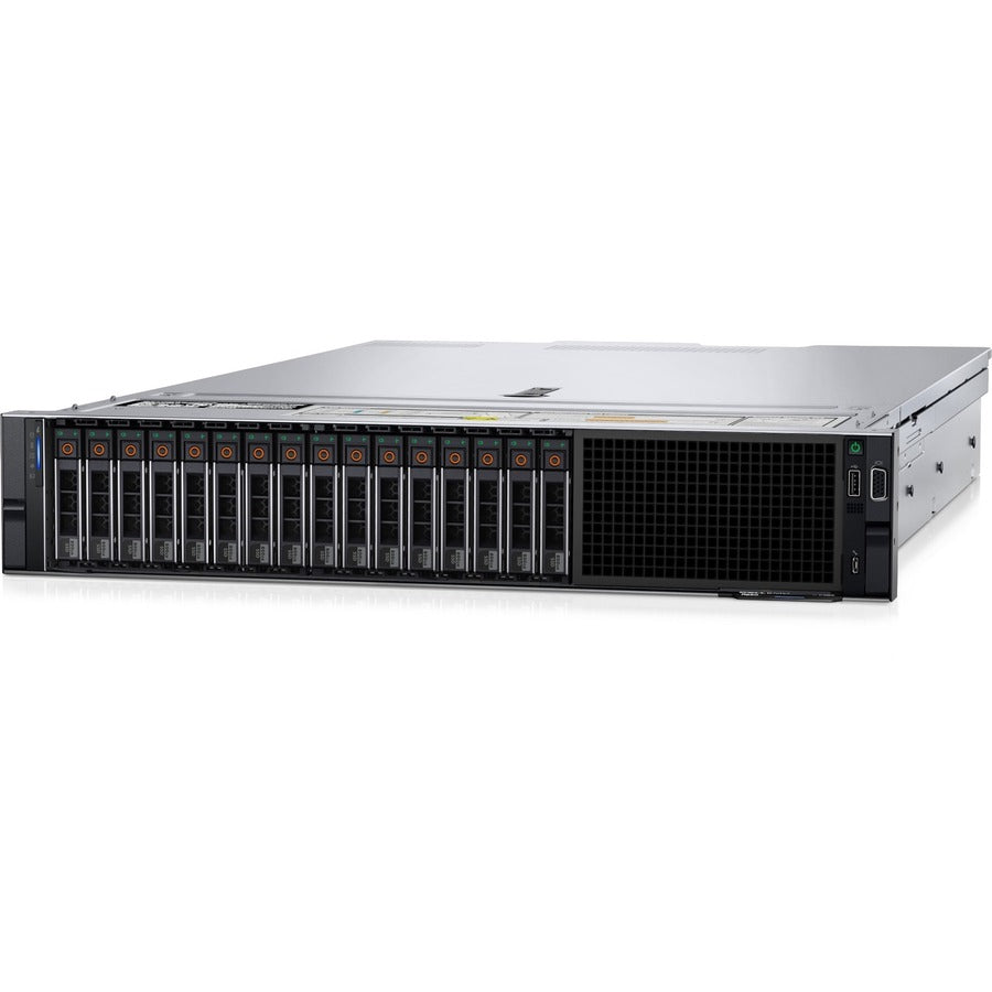 Dell EMC PowerEdge R550 2U Rack-mountable Server - 2 x Intel Xeon Silver 4310 2.10 GHz - 32 GB RAM - 2 TB HDD - (1 x 2TB) HDD Configuration - Serial ATA/600, Serial Attached SCSI (SAS) Controller 5CYF9